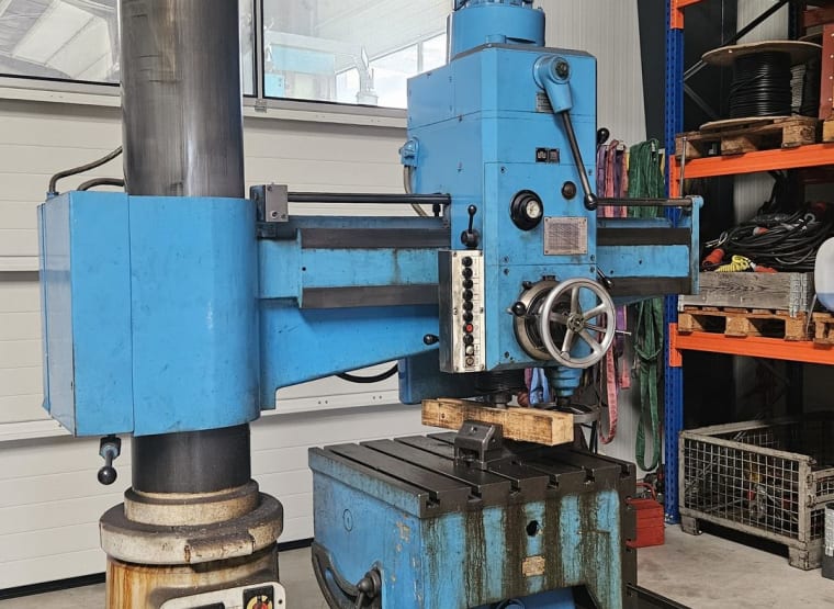 WMW HECKERT BR 40 / 2 x 1250 Radial Drilling Machine