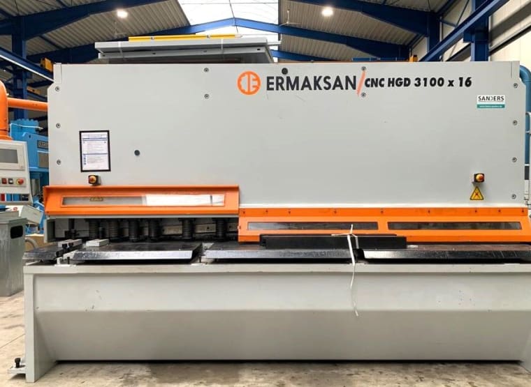 ERMAK HGD 3100 - 16 Plate shears - hydraulic