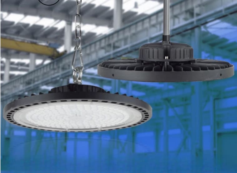 VENUS Highbay 40x Highbay UFO 150W - PRO Design SMD - Dimbaar - Lumileds Philips - Waterdicht IP65 - Koud wit 6500K