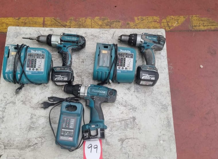 Lot MAKITA Portable Machines