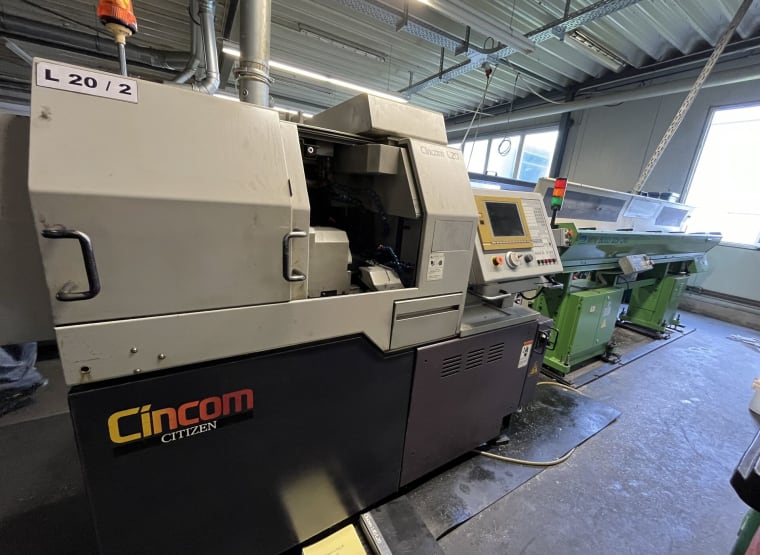 CINCOM CITIZEN L-20 CNC Langdrehautomat