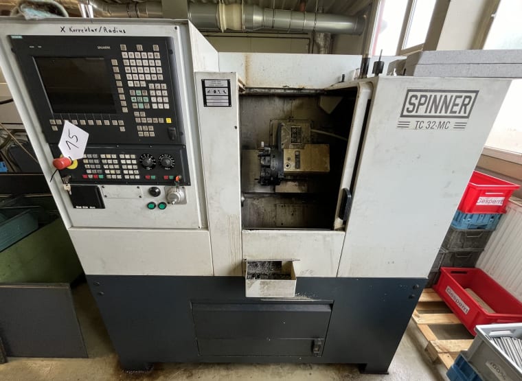 SPINNER TC32-MC CNC precision lathe