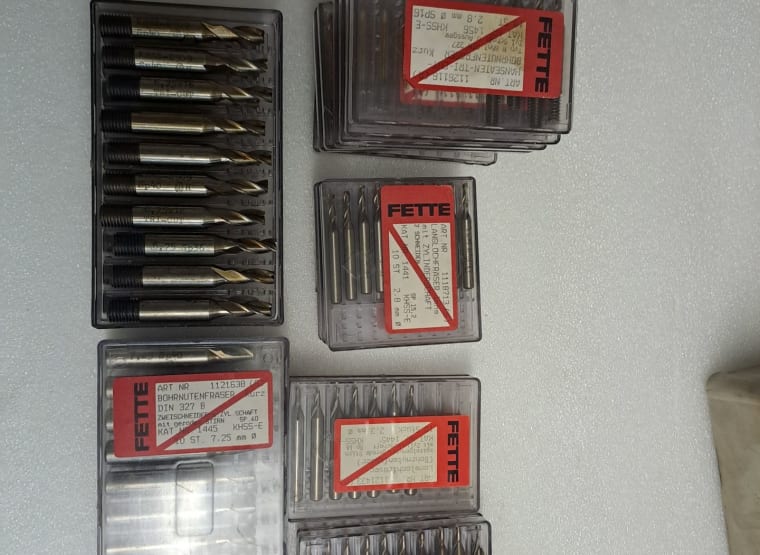 FETTE Lot of End mills