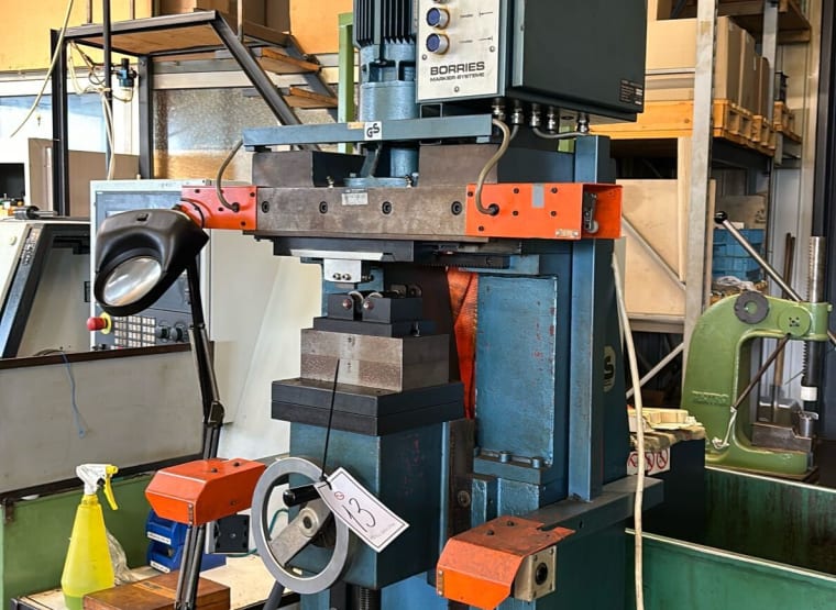 BORRIES BM 76 EL Rollprägemaschine