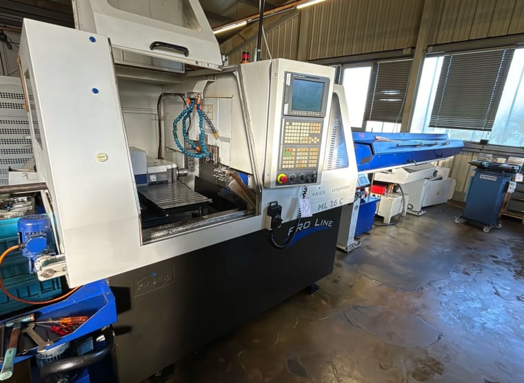 MAIER ML 26 C CNC soustruhový automat