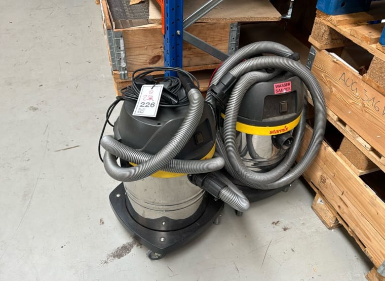 ELECTROSTAR Lot industrial vacuum cleaners