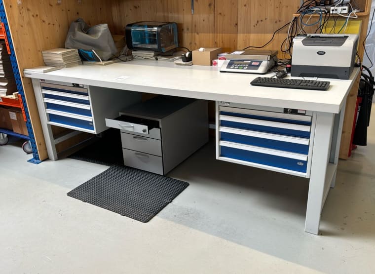 GARANT work table with drawer cabinet