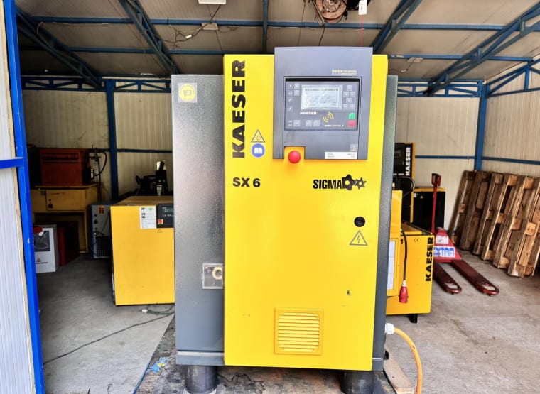 Compressor de parafuso SX 6 daKAESER