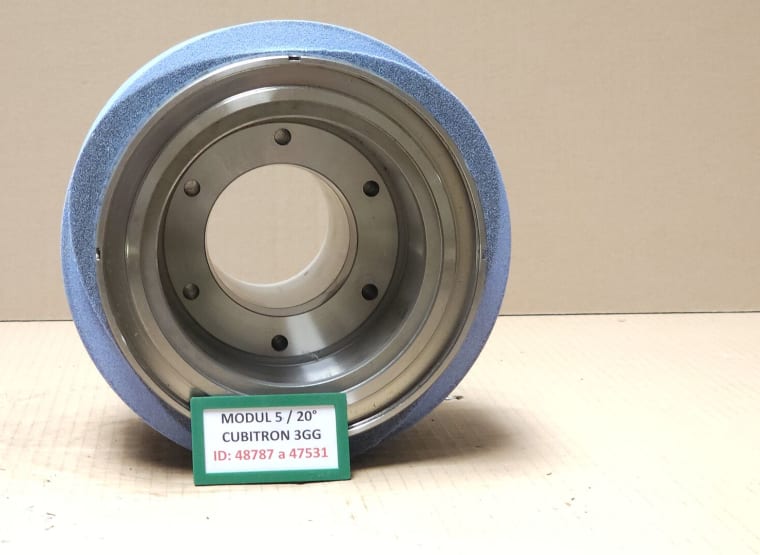 REISHAUER Modul 5 EW 20° 3GG Cubitron Grinding wheel flange