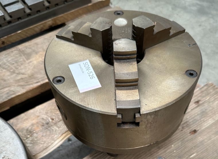 WMW Lathe chuck Three-jaw chuck 200 mm with inner jaws