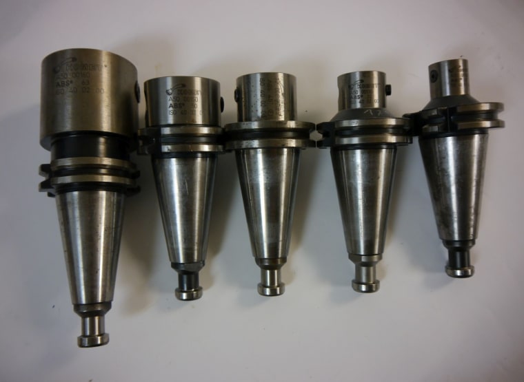 KOMET 5x SK40 ABS holders (ABS 25/32/40/50/63)