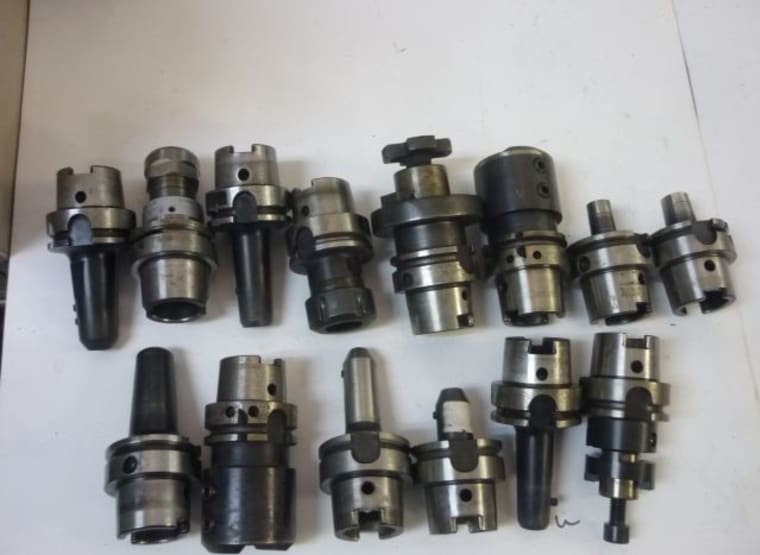 HAIMER 14x HSK-A63 holders (Weldon/ER collet/combination mandrel/screw-in)