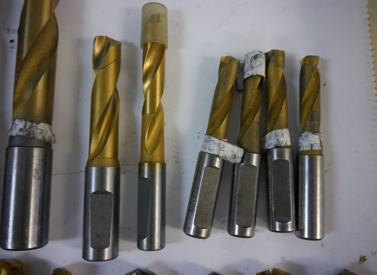 GÜHRING 22x carbide drills with internal cooling (12 to 24.5mm)