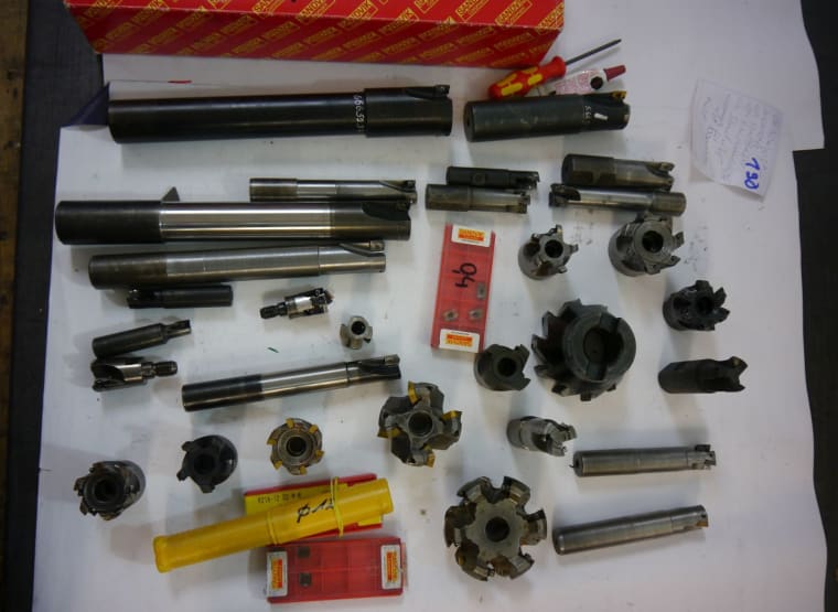 SANDVIK approx. 30x WSP cutter heads/end mills/screw-in heads + WSP