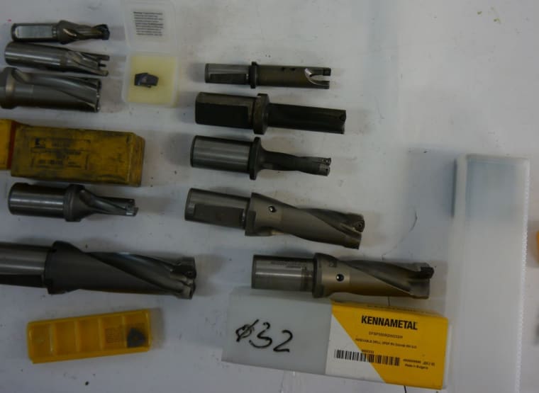 KENNAMETAL 10x WSP-Bohrkronen-Vollbohrer + VHM-WSP + VHM-Bohrkronen