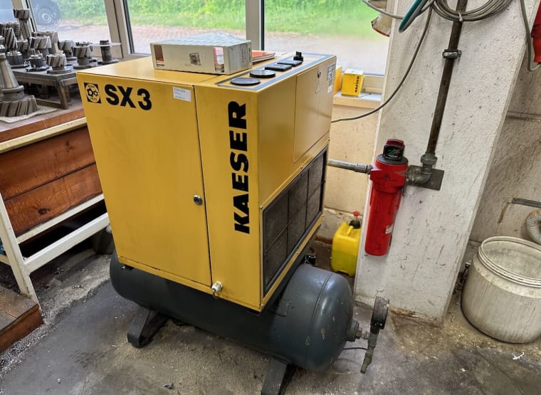 KAESER SX3-90 Schraubenkompressor mit Zubehör