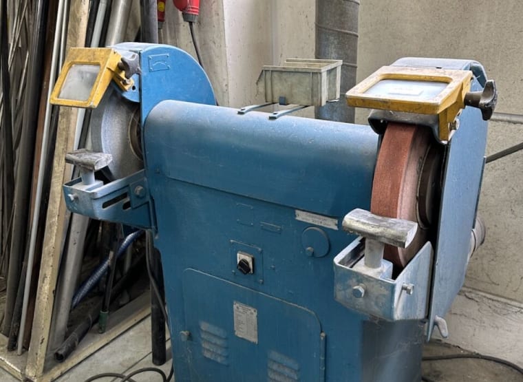 VEB SE 2x400 Ständerschleifmaschine Doppelschleifbock 400 mm