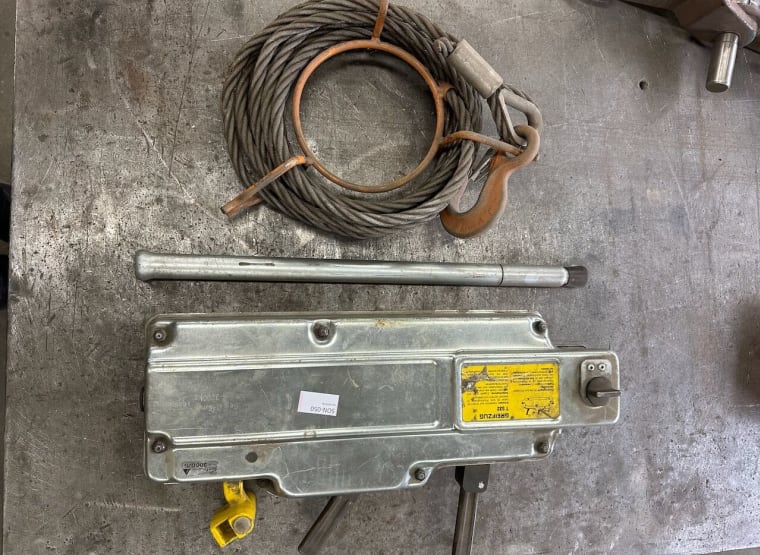 GREIFZUG T532 Universal - cable hoist 3200 kg with lever tube