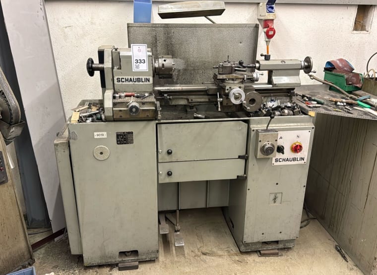 SCHAUBLIN 102NVM lathe