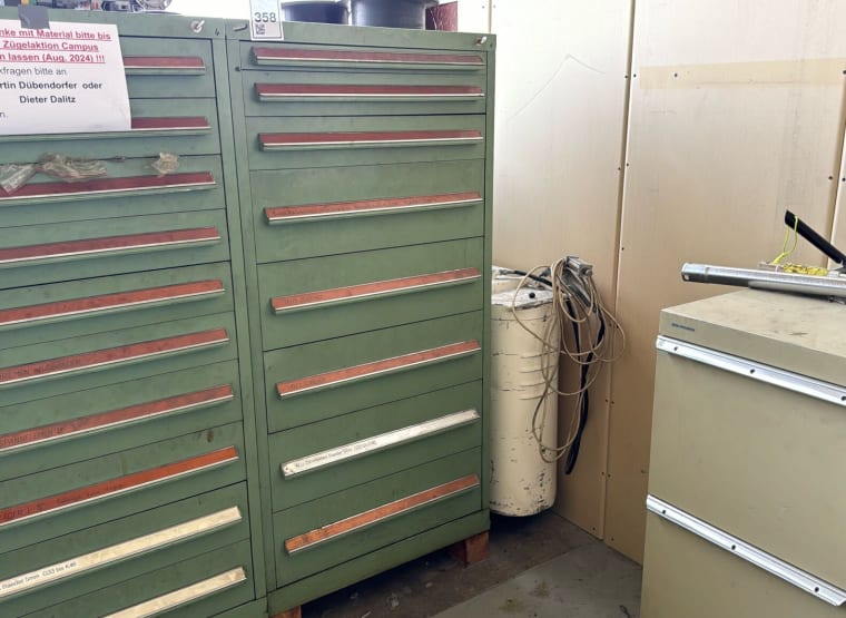 VIDMAR drawer cabinet with contents