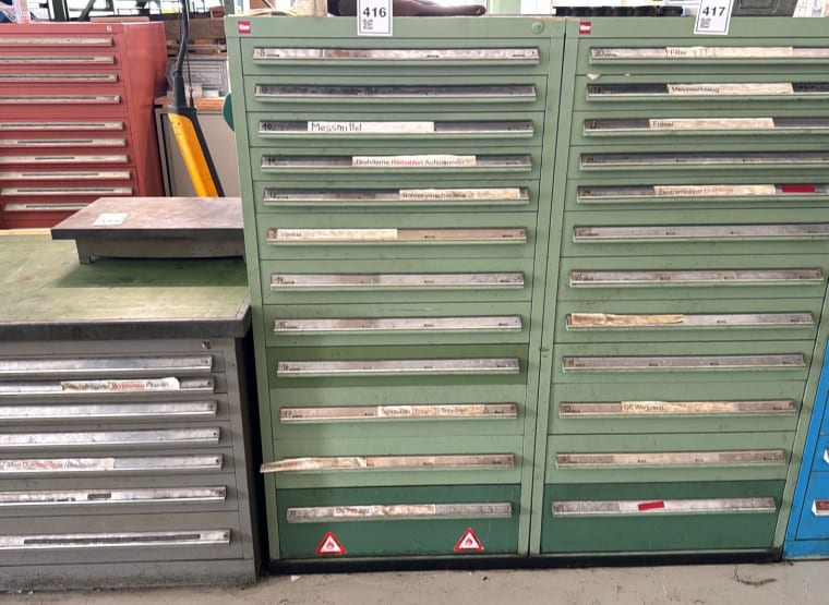 VIDMAR Drawer cabinet with contents