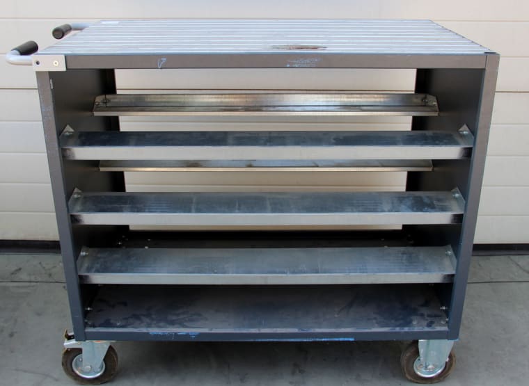 Transport trolley material trolley order picking trolley 100x60x94cm