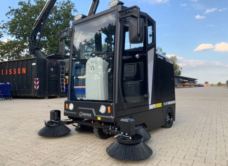 KREMER KRS100 sweeper with cab