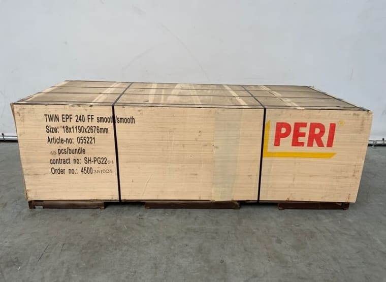 PERI Twin EPF 240 FF Concrete Plywood 142.3m2