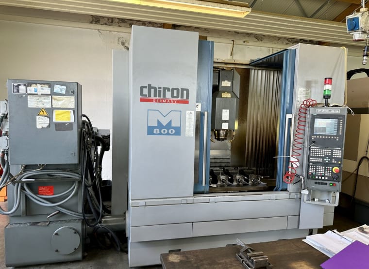 CHIRON MILL 800 CNC vertical machining centre