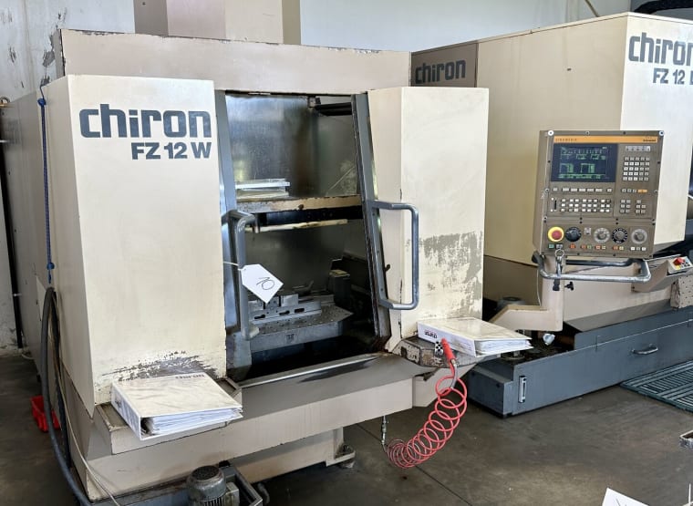 CHIRON FZ 12W CNC vertical machining centre