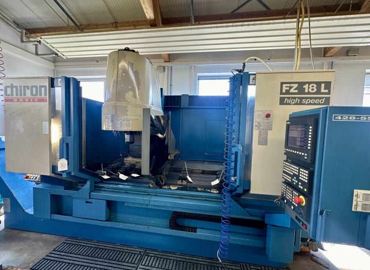 CHIRON FZ 18 LB HIGHSPEED CNC vertical machining centre