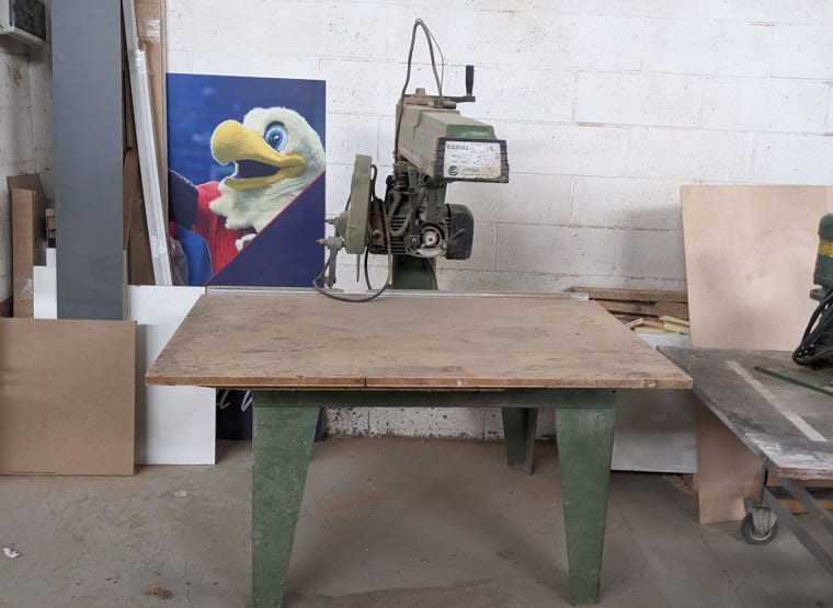 OMGA Radial saw