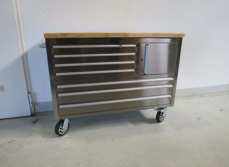 WMT 122 RVS Tool trolley