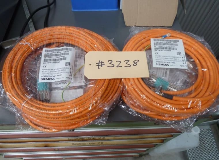 SIEMENS 6FX8002-5CA01-1BA0 6 power cables