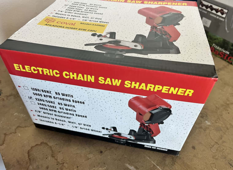 HOBBY 85W 230V (510900) Electric Chain Saw Sharpener