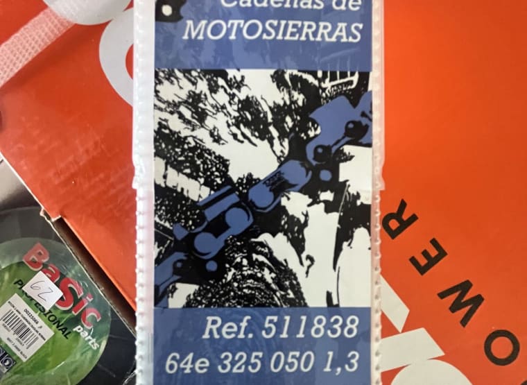 Corrente de motosserra BASIC 325"1.3MM (0.050") 64E