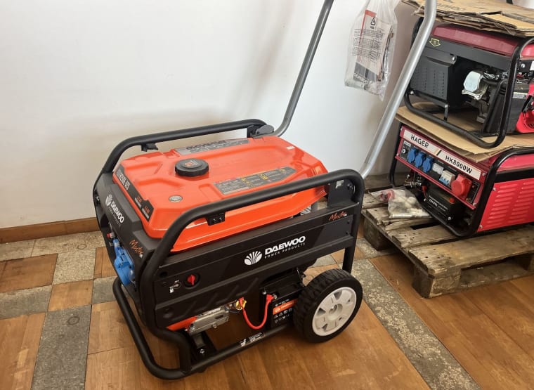 DAEWOO GDA9250E-ATS (6500W) Gasoline Generator