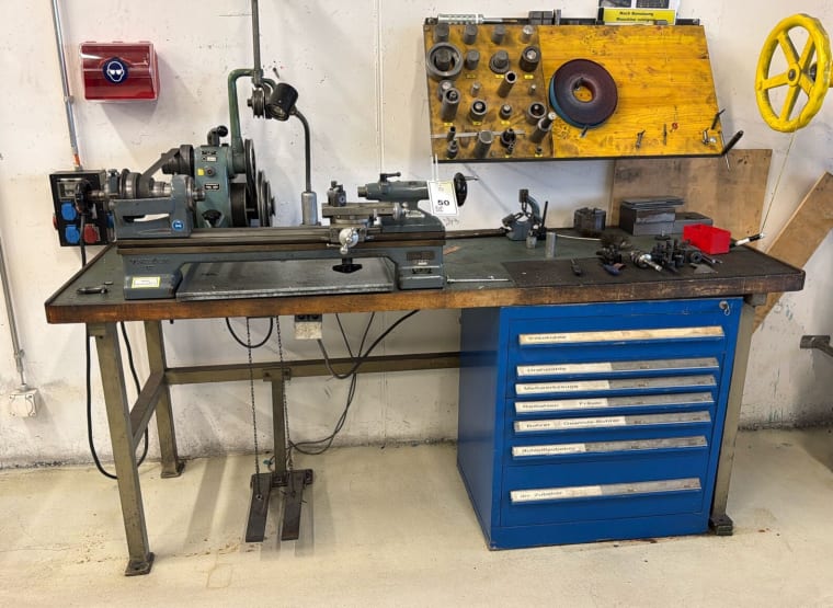 SCHAUBLIN 102 lathe with accessories buy used