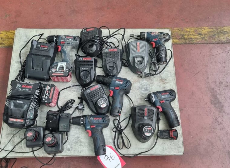 Lot BOSCH 5 Portable Machines