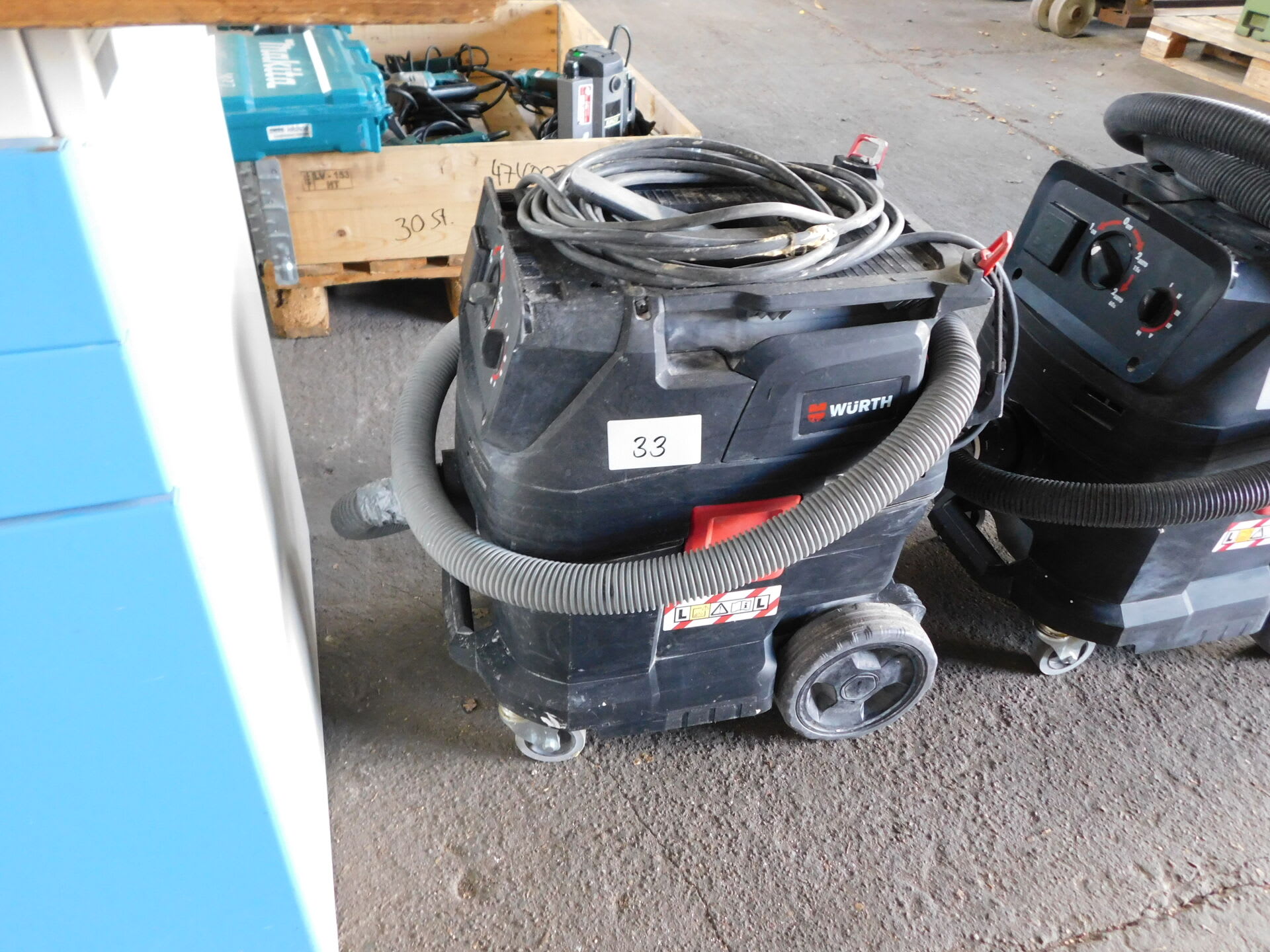 WÜRTH ISS 30L AUTOMATIK Industrial Vacuum Cleaner de ocasión