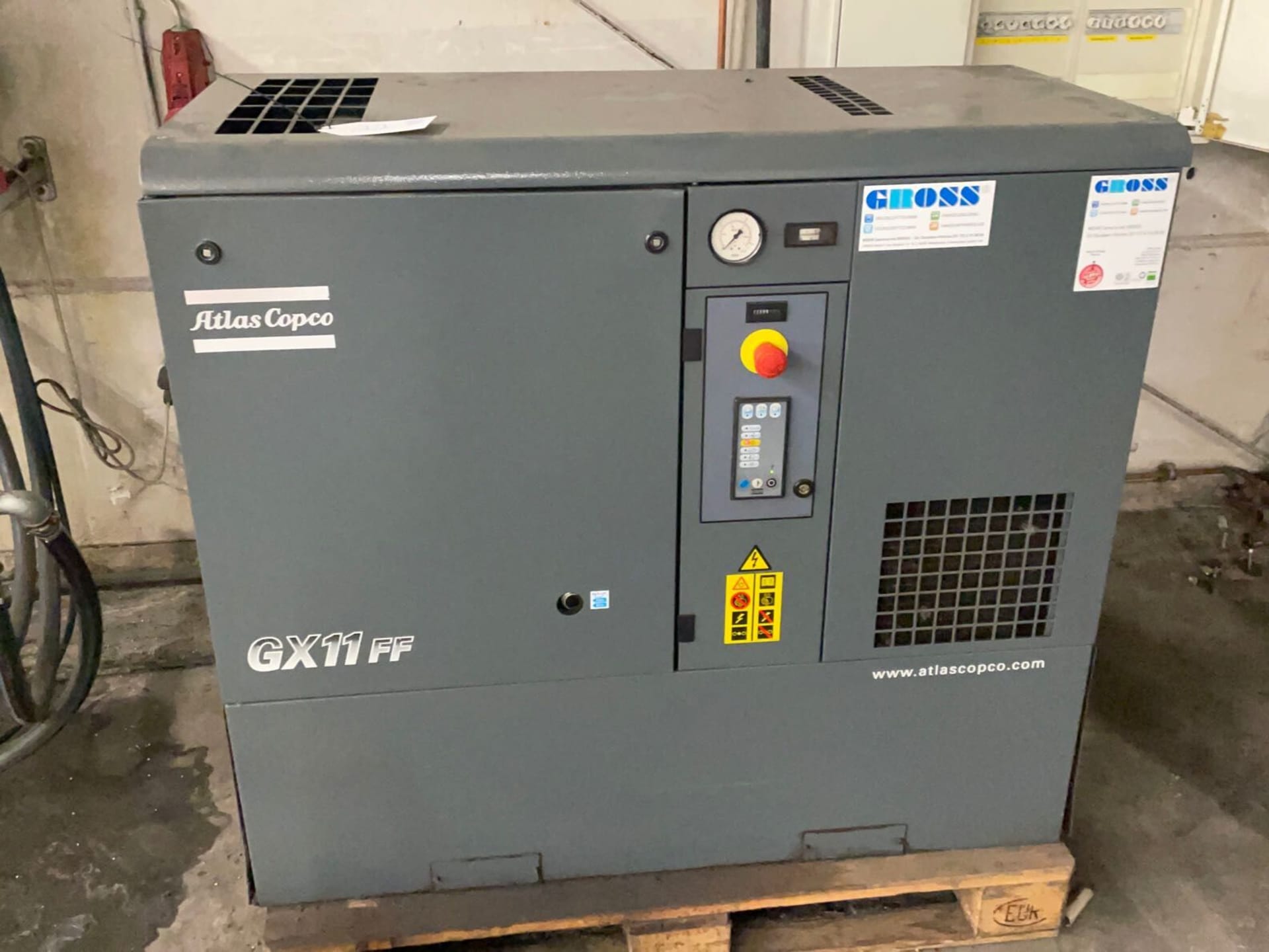 ATLAS COPCO GX 11 FF EL Schraubenkompressor gebraucht