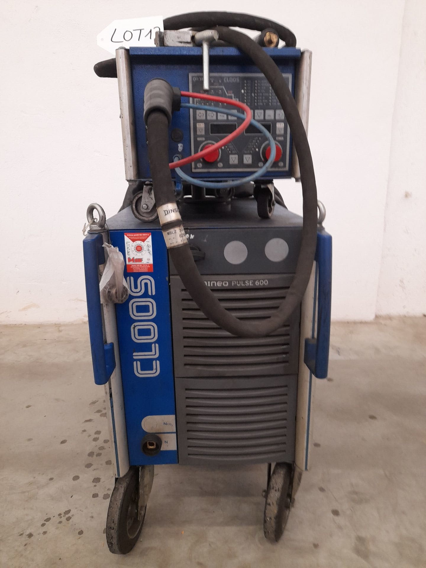 CLOOS Qineo Pulse 600 inert gas welding machine compra usato