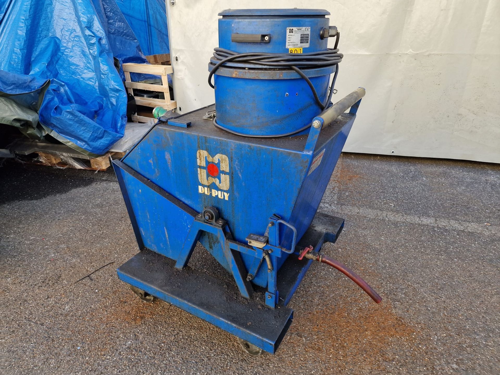 DUPUY 4500B vacuum canister: buy used