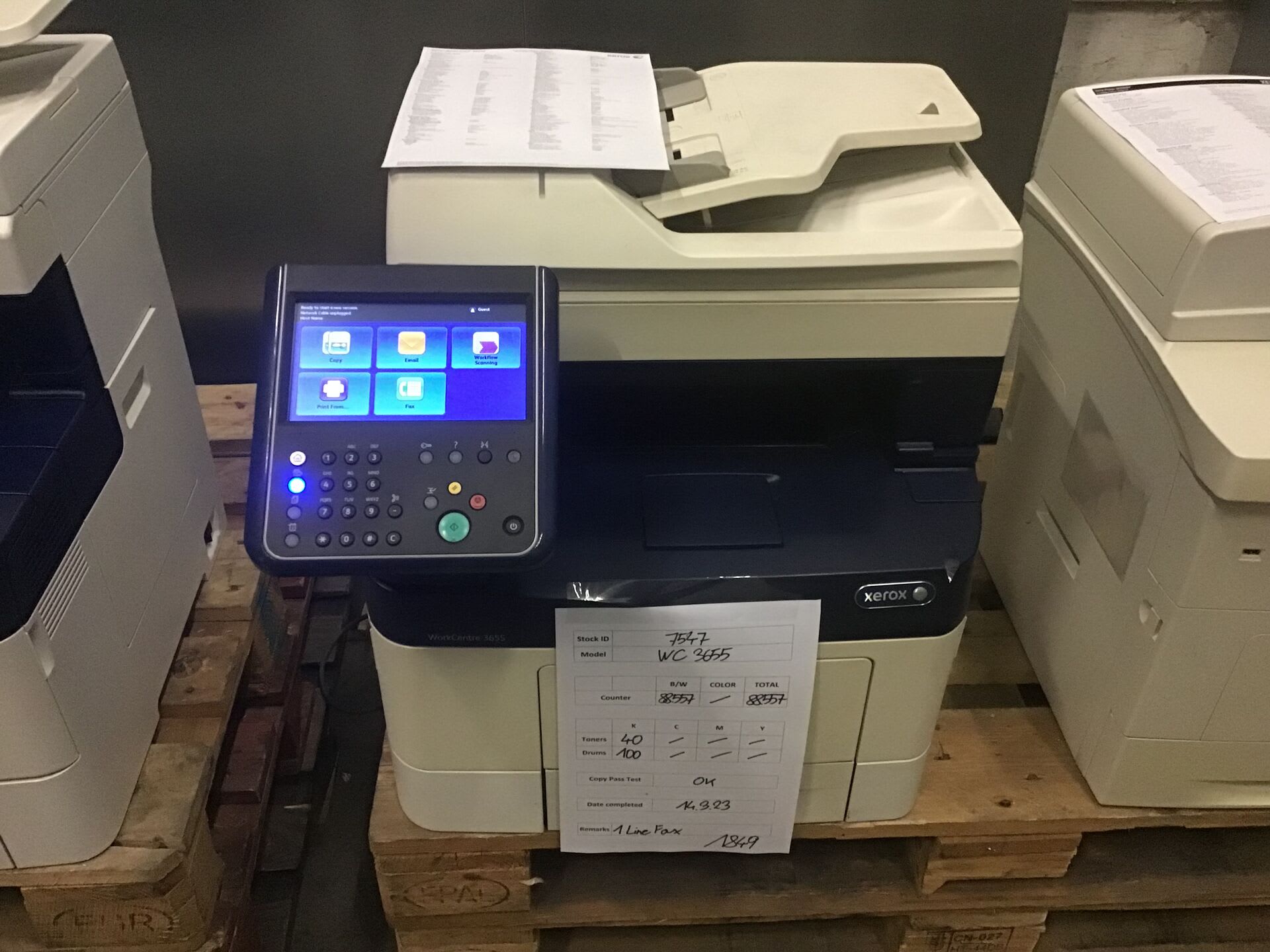 ▷ XEROX WorkCentre 3655 Office printer: buy used