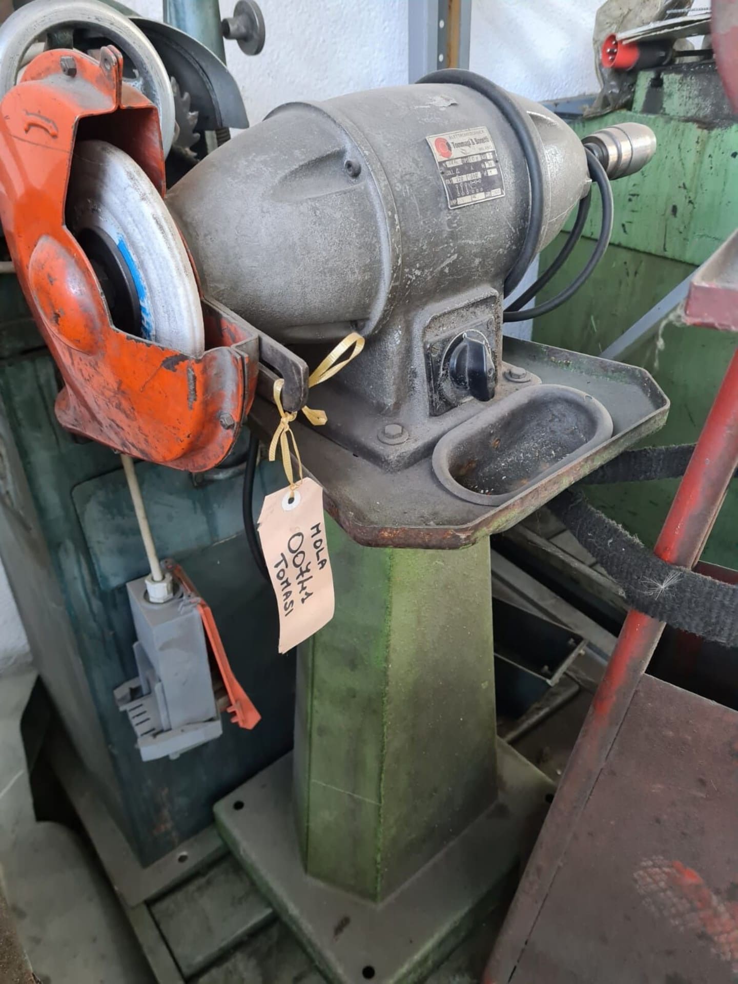 TOMMASI & TO5 Double Wheels Grinding Machine buy used