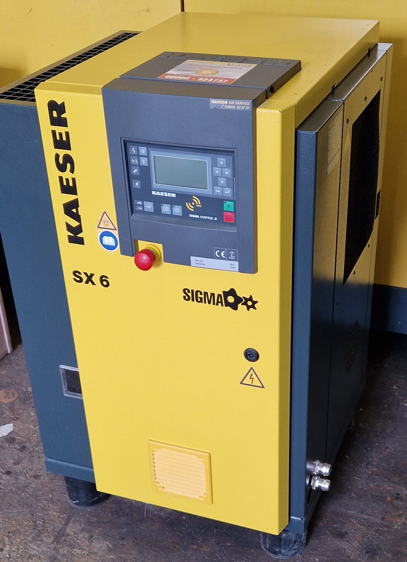 KAESER SX 6 Screw compressor de ocasión