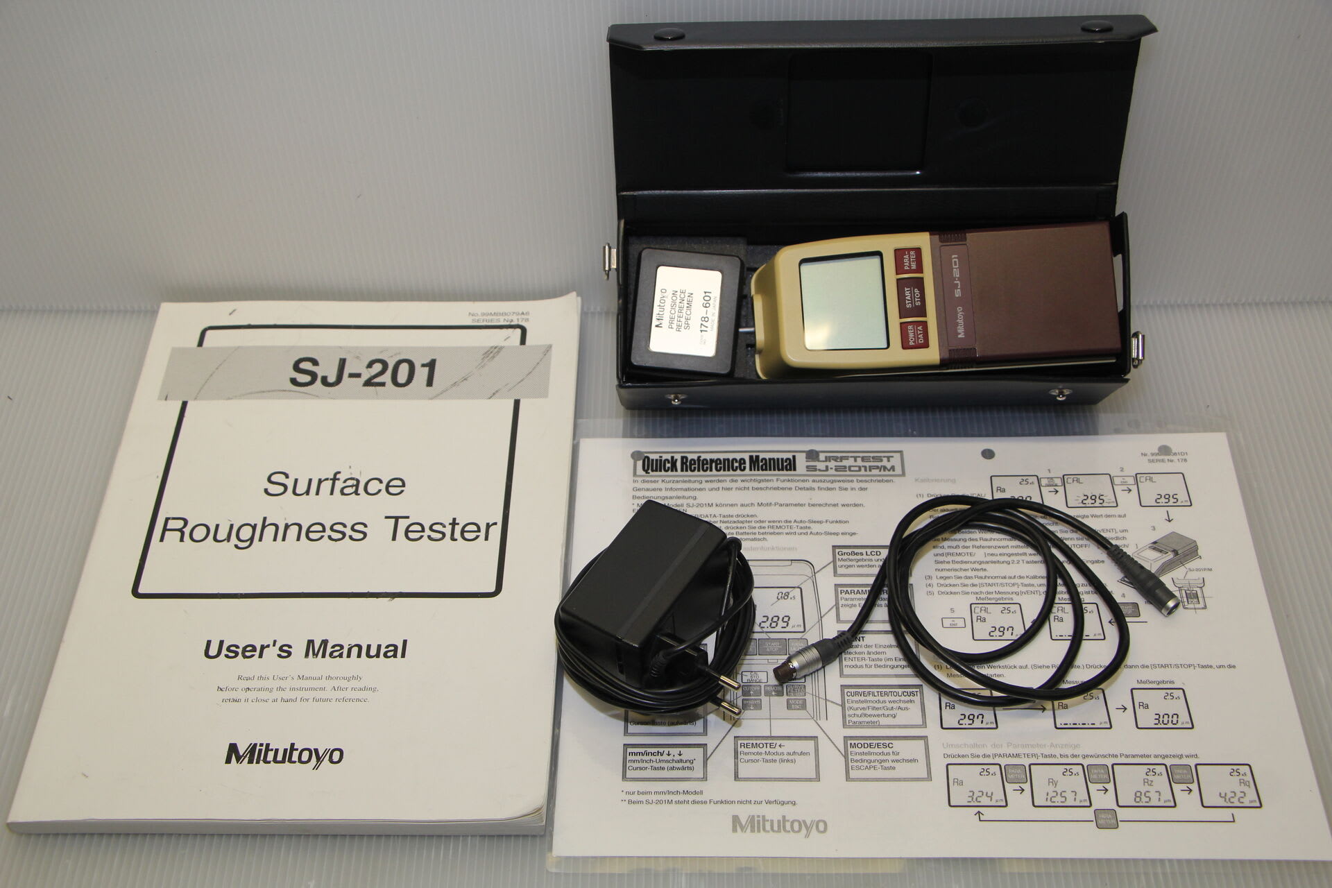 MITUTOYO SJ 201 Roughness measuring device begagnat