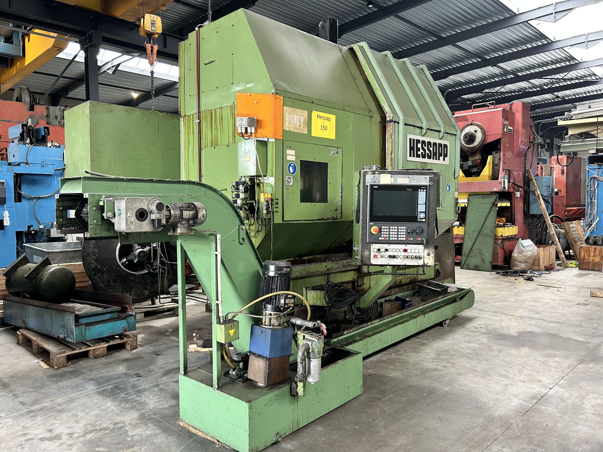 HESSAP DV60/1000 verticale cncmachine gebruikt