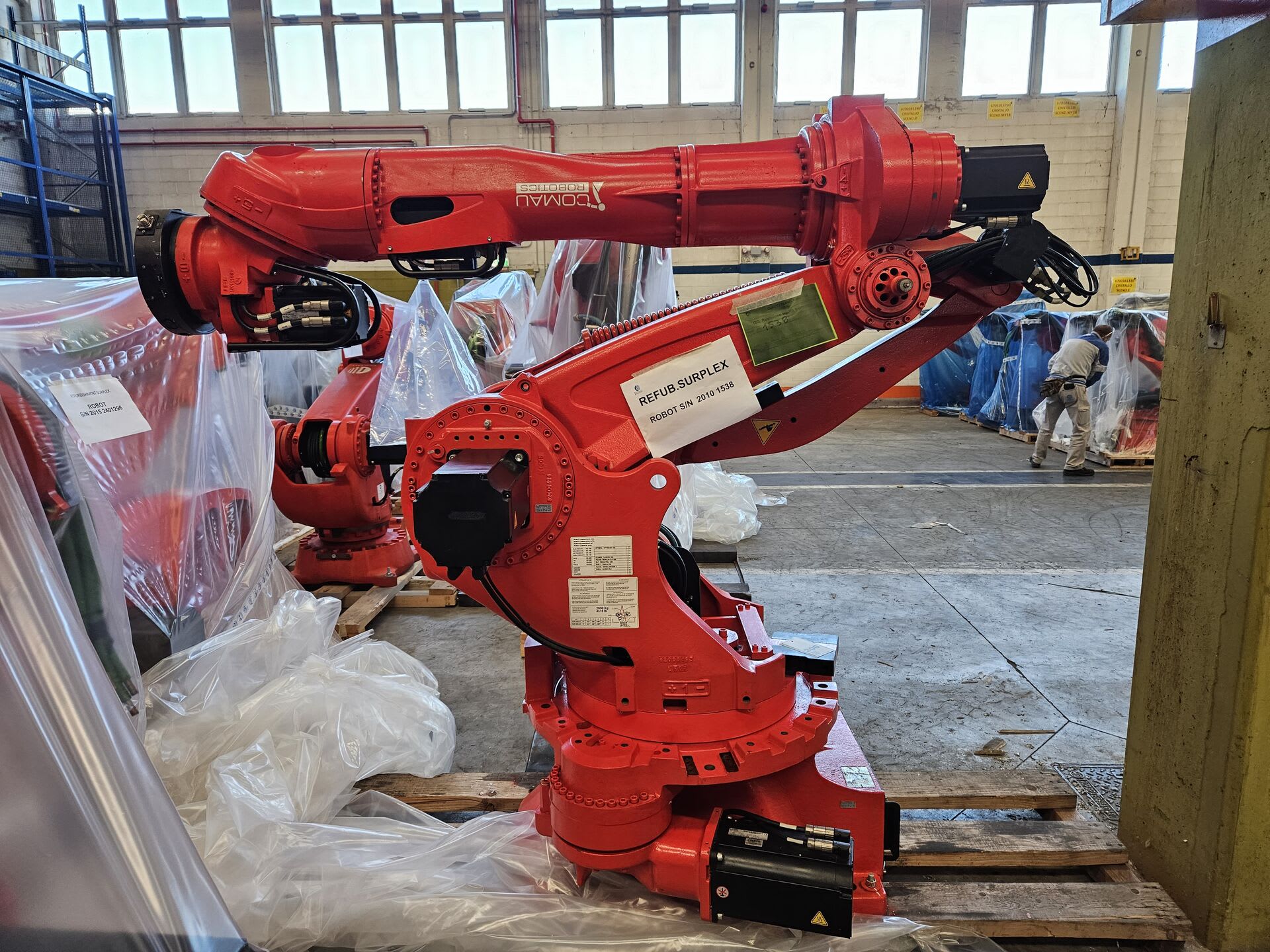 ▷ Robô industrial COMAU SMART5 NJ4 175 - 2.2 Rel. 1.0