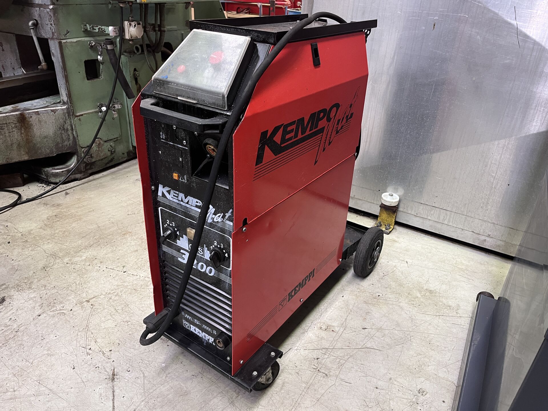 Mobile shop welding machine